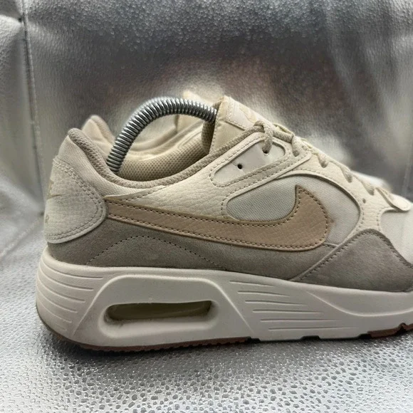 Size 10 Nike Air Max SC Sail Gum Medium Brown Sanddrift Womens Shoes CW4554-118